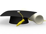 hat & diploma