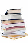 books stacked
