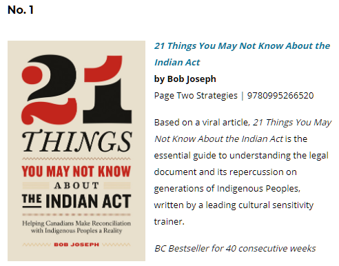 #1 BC Bestsellers July 7