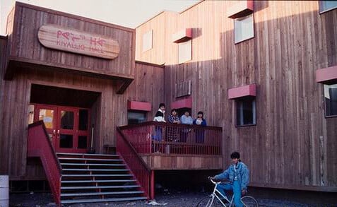 Kivalliq Hall in Rankin Inlet. Photo: NWT Archives/Northwest Territories. Department of Public Works and Services fonds/G-1995-001: 5917