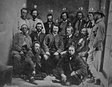 Louis Riel and his council, 1869 - Topley Studio / Library and Archives Canada