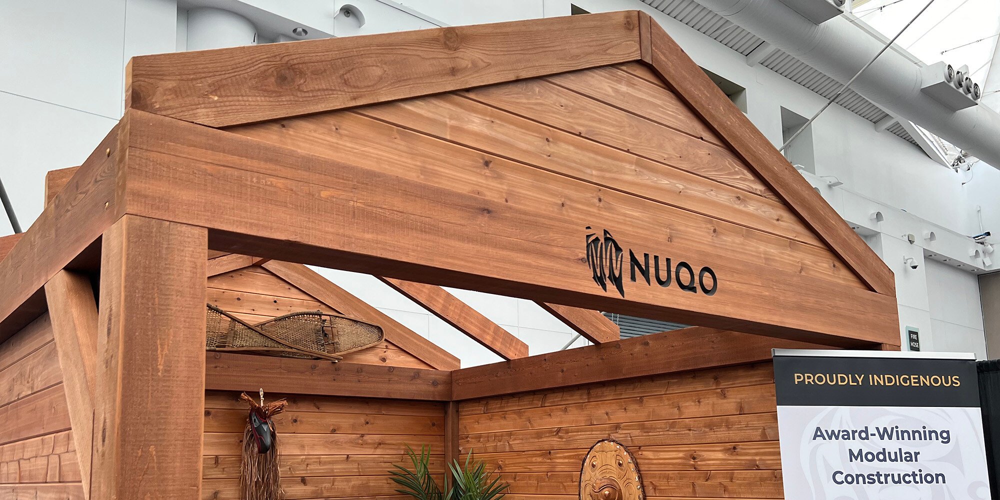 Nuqo booth at the 2024 UBCM tradeshow