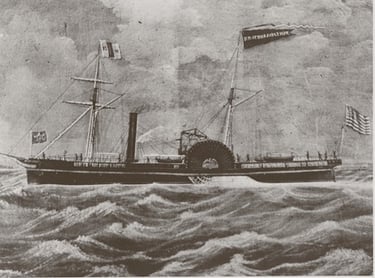SS Brother Jonathan, 1851