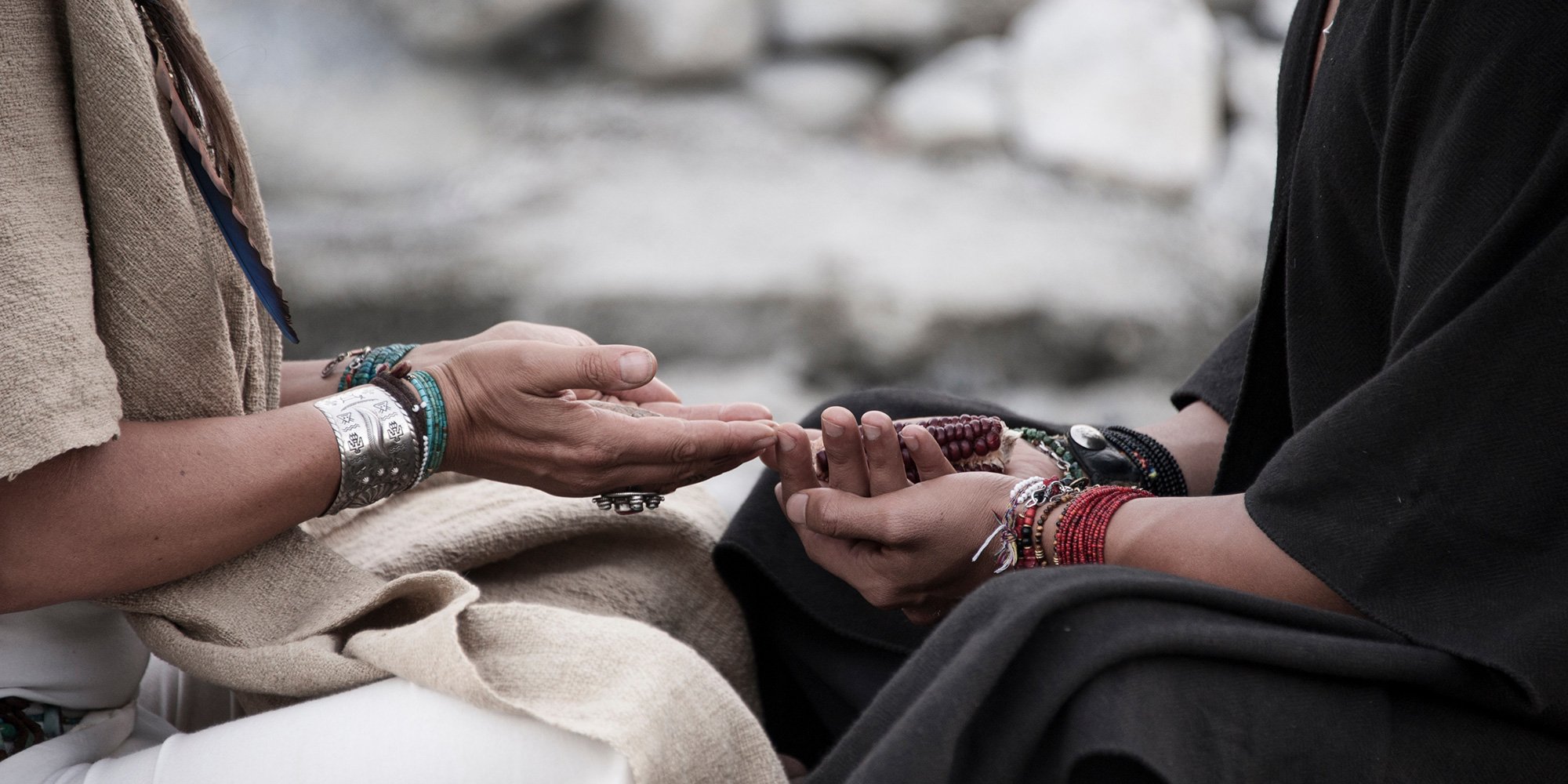 blessing hands Indigenous