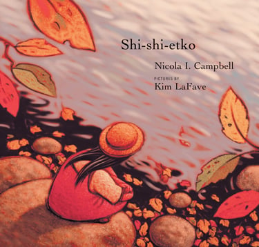 book cover Shi-shi-etko by Nicola I Campbell