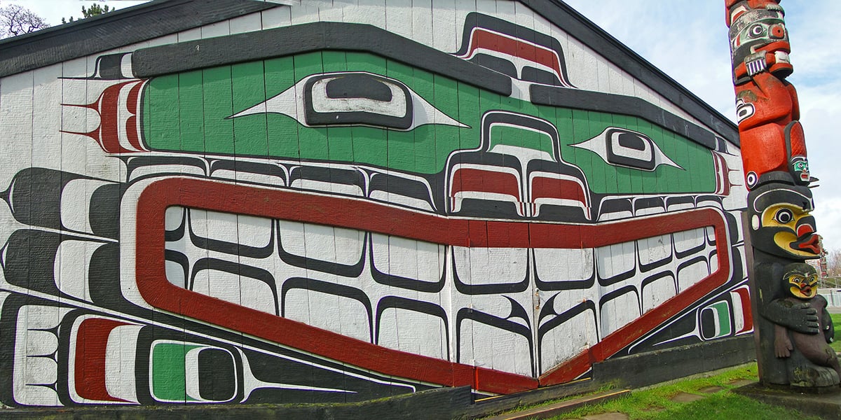 Haida big house