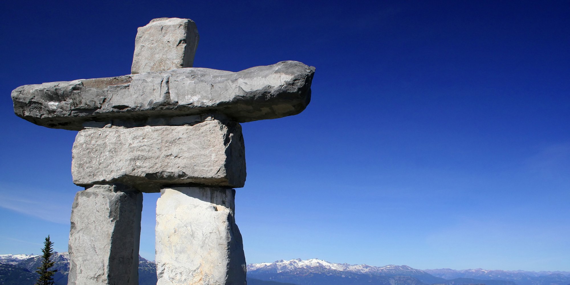 inukshuk in Whistler, BC