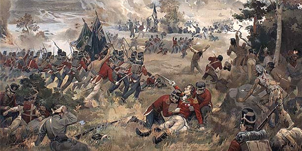 Battle of Queenston Heights, 1812. LAC 2895485