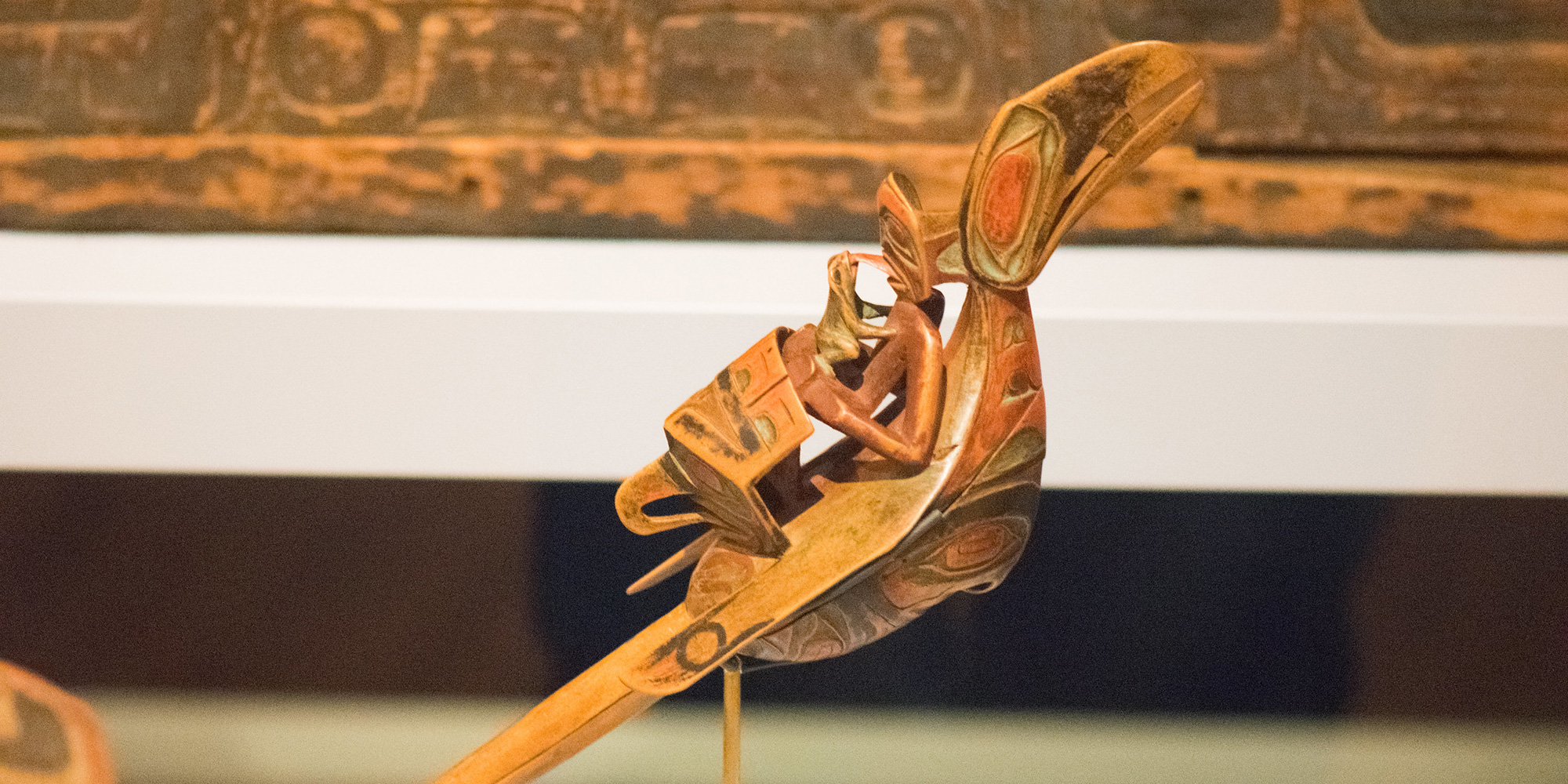 Nisga'a raven rattle