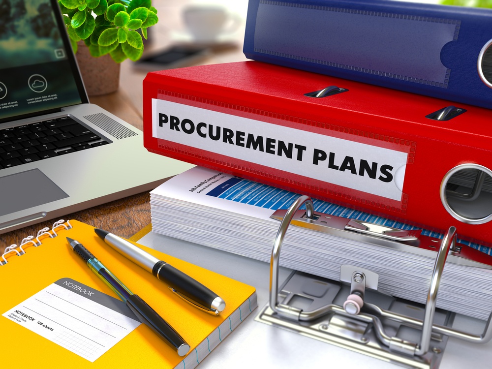 binders with procurement plans