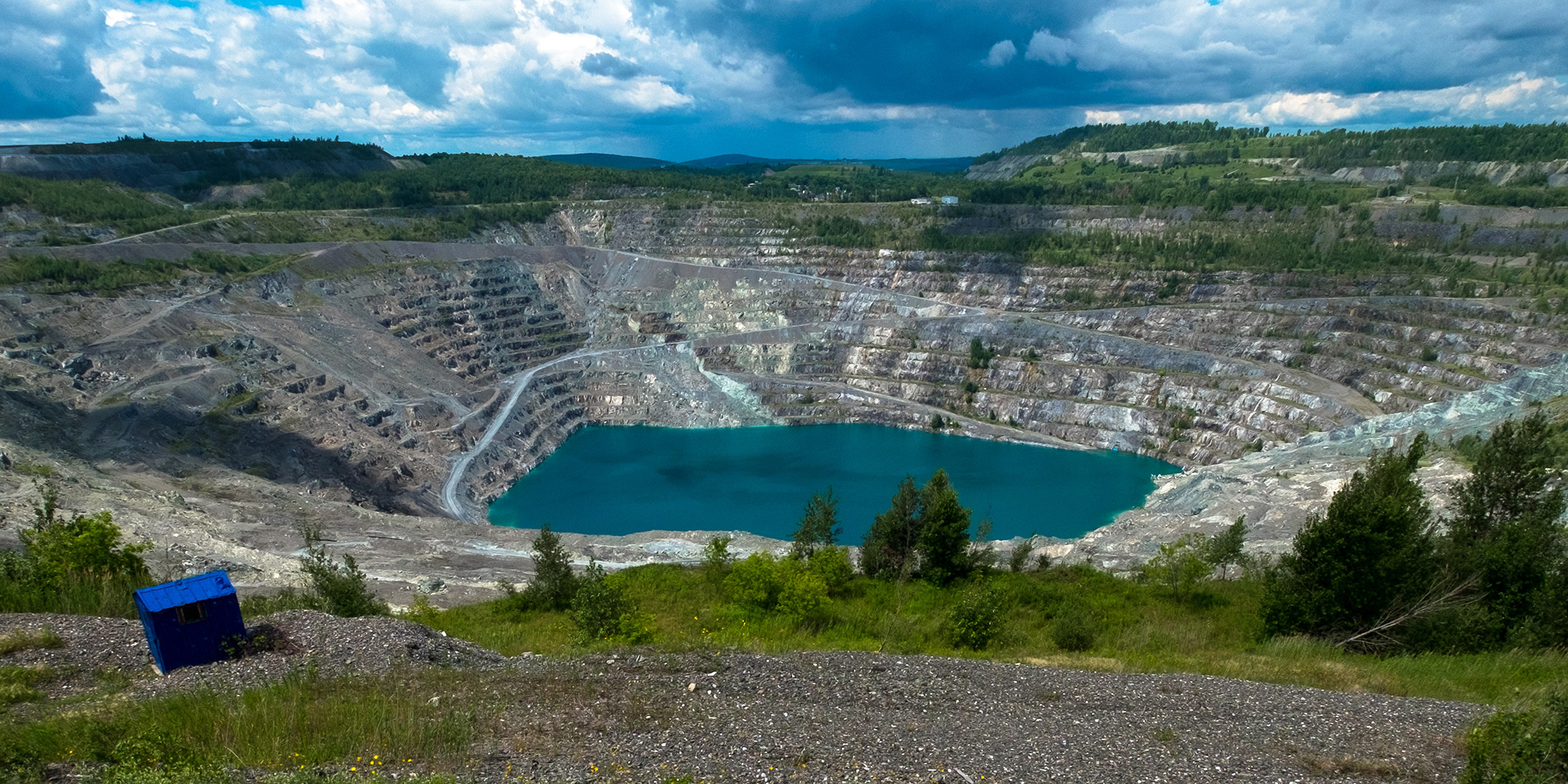 Asbestos mine,  Asbestos, Quebec. Photo: B*lly Frank, Flickr