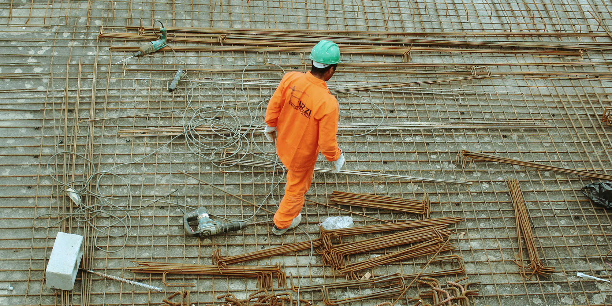 construction worker on a job site