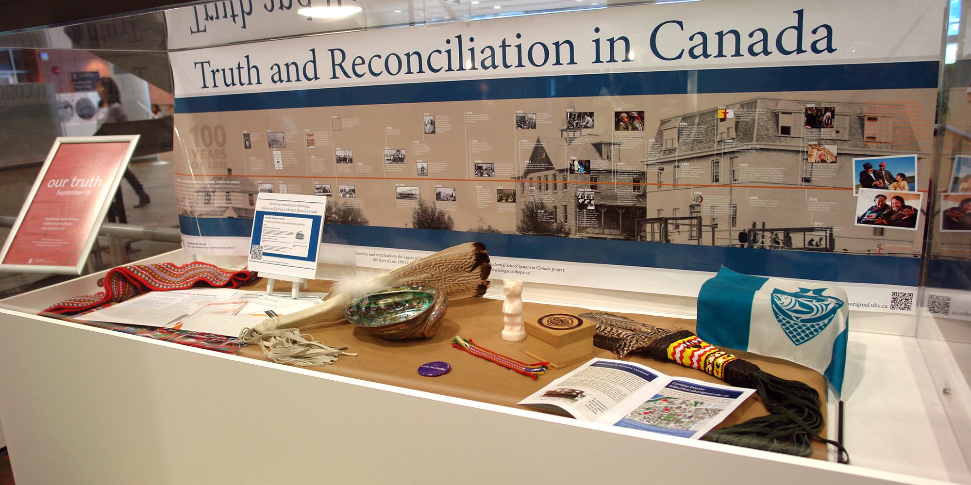 Truth and Reconciliation display