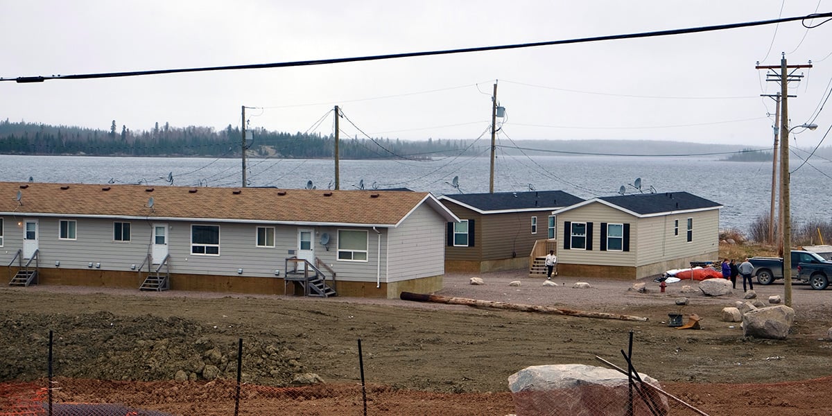 Little Grand Rapids, First Nation reserve in Manitoba, Canada