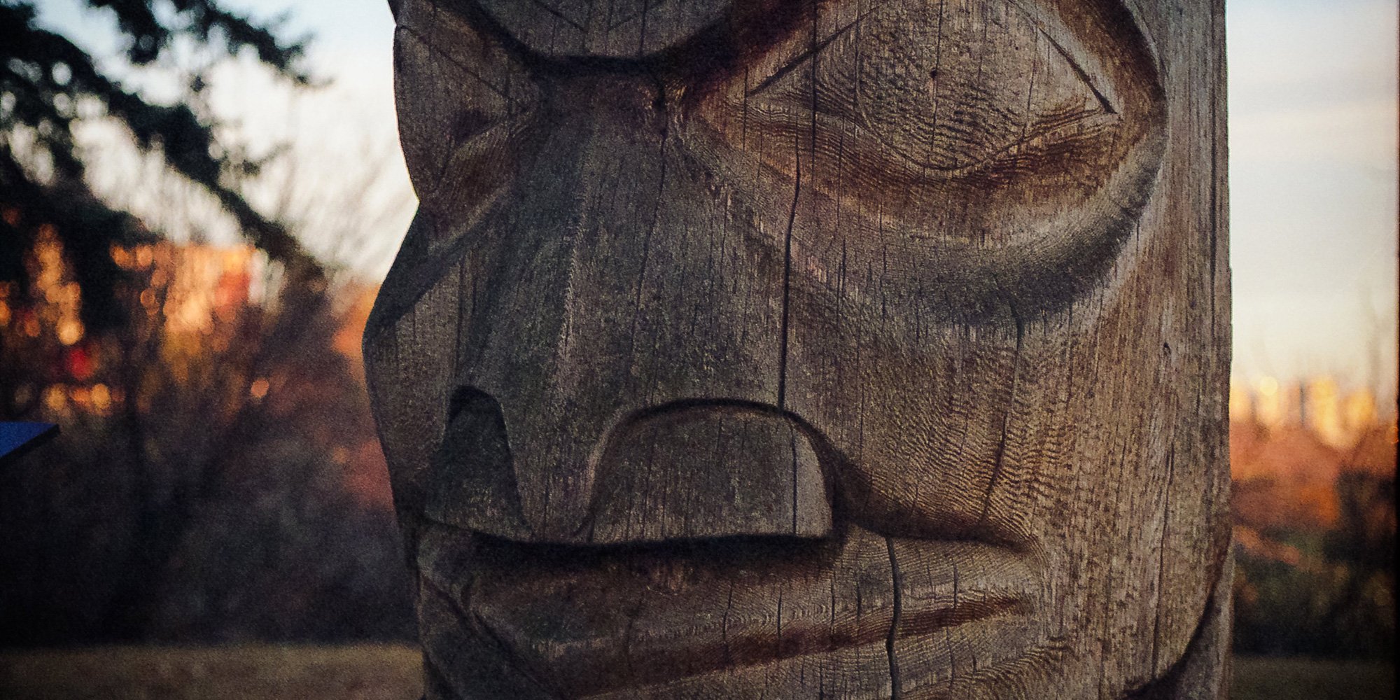 totem pole face