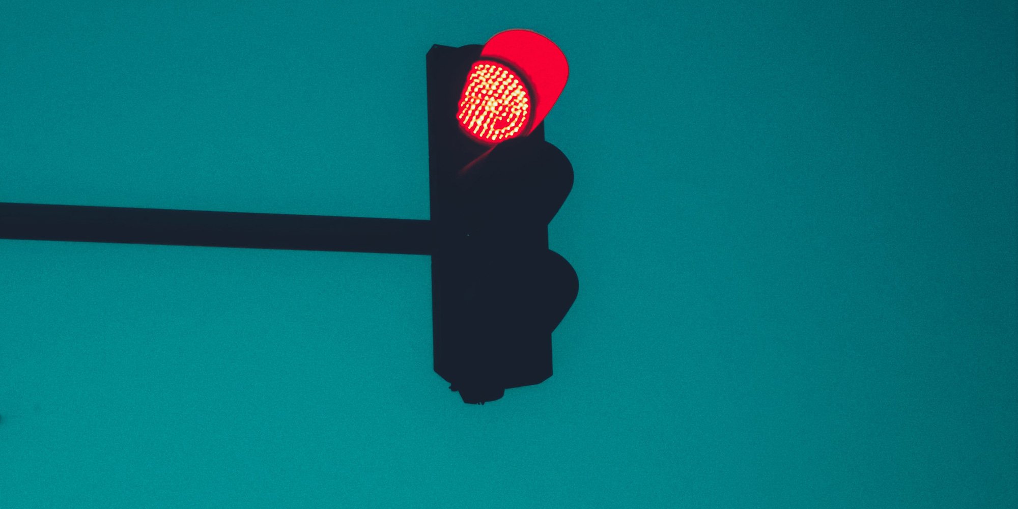 red traffic light